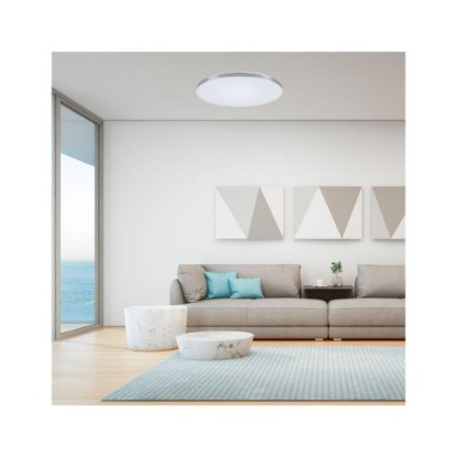 Stropna svjetiljka KSIX Boreal, RGBIC + CCT, 38,5 cm, 5600 lm