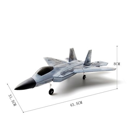 Avion na daljinsko upravljanje JACKO TOYS Fighter Plane