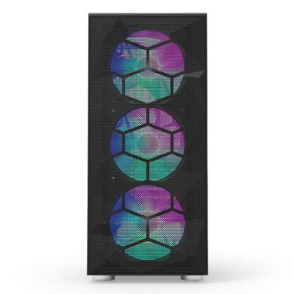 Kućište MONTECH X3 Mesh, prozor, RGB, ATX, crno
