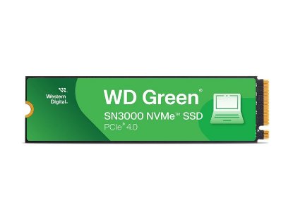 SSD 1TB WESTERN DIGITAL Green SN3000, WDS100T4G0E, M.2 NVMe, 5000/4200 MB/s