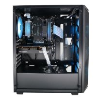 PREORDER - Računalo EPOCH Ganymede / Ryzen 5 9600X, 32GB DDR5, 2TB SSD NVMe, AMD Radeon RX 9060 XT 16GB, WiFi, Windows 11, crno