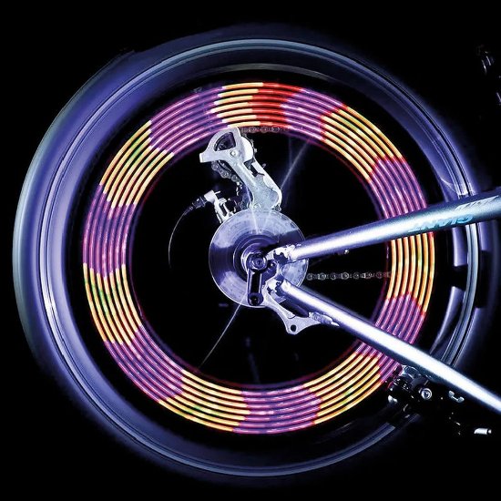 Svjetlo SATZUMA Bicycle Wheel Light, za kotače bicikla