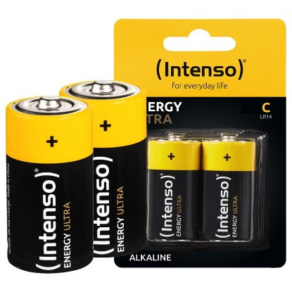 Baterije INTENSO LR14, alkalne, 1.5 V, 8000 mAh, 2kom