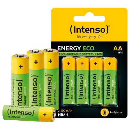 Baterije INTENSO AA HR6, NiMH, punjive, 1.2 V, 2100 mAh, 4kom