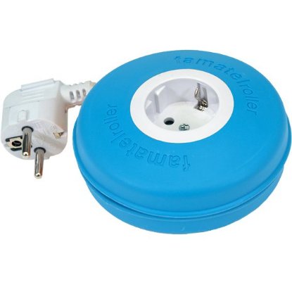 Kabel naponski FAMATEL, schuko utičnica, dužina 2m, roller