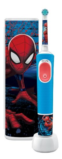 Električna četkica za zube ORAL-B Pro Kids 3+, Spiderman+ putna torbica
