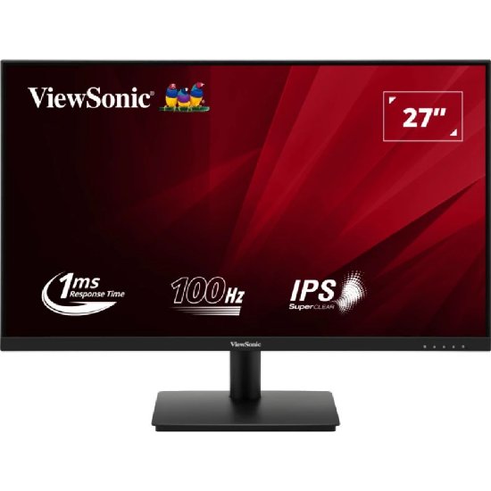 Monitor 27" VIEWSONIC VA270-H, FHD, IPS, 100Hz, 1ms, 250cd/m2, crni