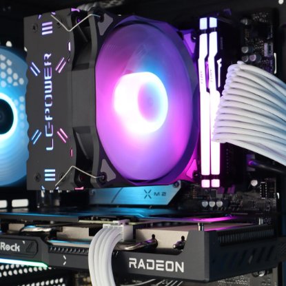 PREORDER - Računalo EPOCH Titan / Ryzen 7 8700F, 16GB DDR5, 1TB SSD NVMe, AMD Radeon RX 9060 XT 8GB, WiFi, Windows 11, crno