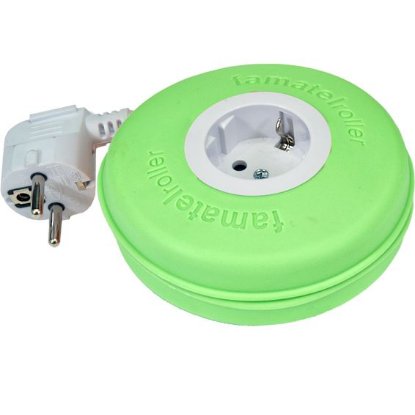 Kabel naponski FAMATEL, schuko utičnica, dužina 2m, roller