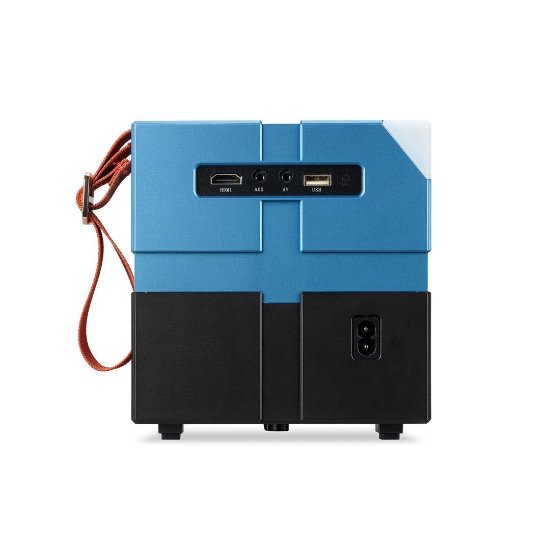 Projektor LCD, ACER AOpen QH12a, 720p, 135 ANSI Lumena, plavo-crni