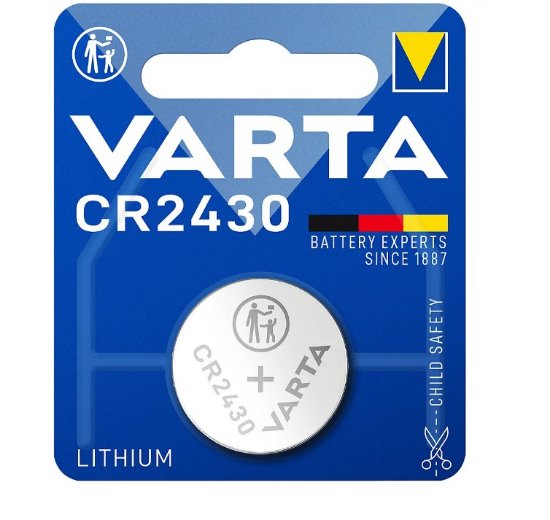 Baterija VARTA CR2430, Lithium 3V, 1 komad