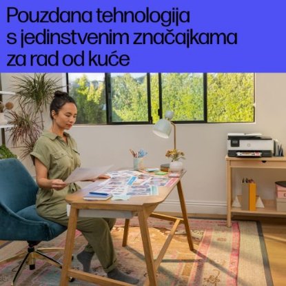 Multifunkcijski printer HP OfficeJet Pro 8122e , 405U3B, printer/scanner/copy, 4800dpi, WiFi, LAN, USB, bijeli, Instant Ink