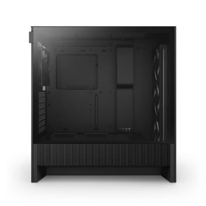 Kućište NZXT H5 Flow RGB 2024, MIDI, ATX, window, crno, bez napajanja