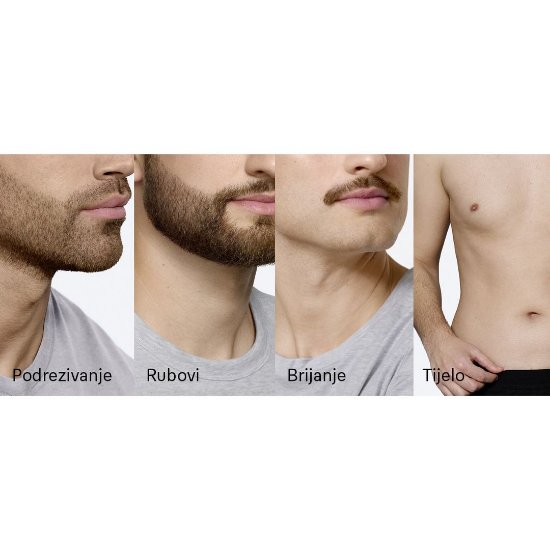 Aparat za šišanje/trimer BRAUN XT5200, za bradu i tijelo, sivi