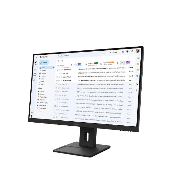 Monitor 27" LENOVO ThinkVision E27-40, FHD, IPS, 100Hz, 6ms, 300cd/m2, pivot, zvučnici, crni