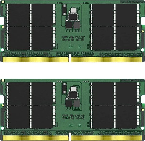 Memorija SO-DIMM PC-38400, 64GB, KINGSTON KCP548SD8K2-64, DDR5 4800MHz, kit 2x32GB