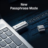 Memorija USB 3.2 FLASH DRIVE, 64GB, KINGSTON Ironkey Locker+ 50, IKLP50/64GB, XTS-AES enkripcija, srebrni