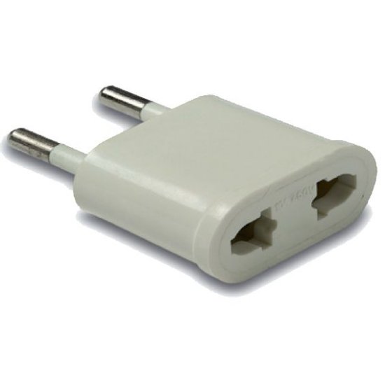 Putni adapter FAMATEL, US - EU, bijeli