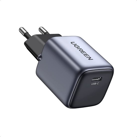 Kućni punjač UGREEN Nexode Mini, 30W, USB-C, crno-sivi