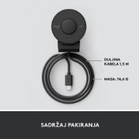 Web kamera LOGITECH Brio 300, crna