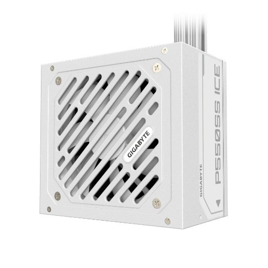 Napajanje 550W, GIGABYTE P550SS ICE, ATX v3.0, 120mm vent, 80+ Silver, bijelo