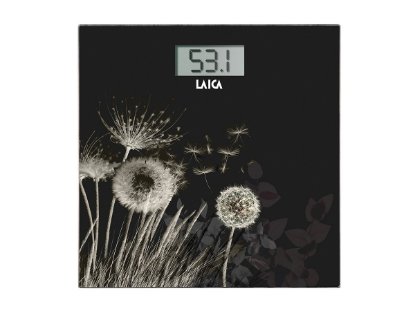 Osobna vaga LAICA PS1080, digitaln, 180 kg, staklo, crna