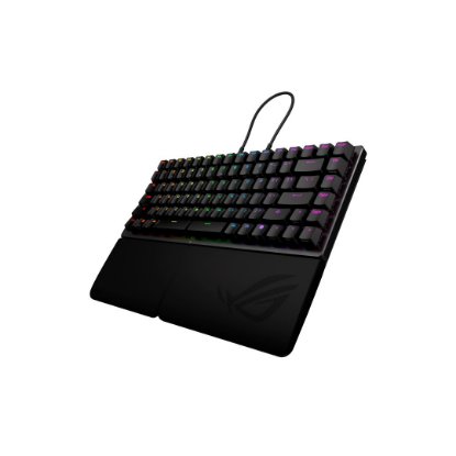 Tipkovnica ASUS ROG Falcata, RGB, mehanička, bežična, US Layout, crna