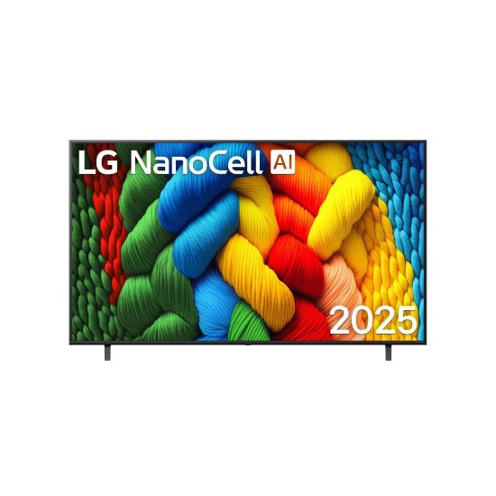 LED TV 43" LG 43NANO80A3B, Smart TV, 4K UHD, DVB-T2/C/S2, USB, LAN, Wi-Fi, BT, crni - energetski razred G