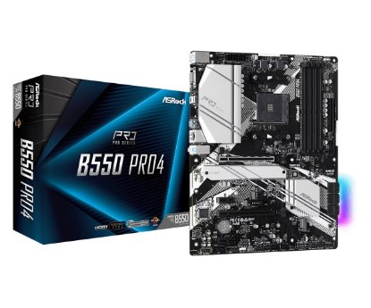 Matična ploča ASROCK B550 Pro4, AMD B550, ATX, s. AM4