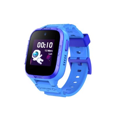 Dječji pametni sat SMART360 Botslab Kids Watch E3 Pro, 4G+ video pozivi, SOS gumb, lociranje, plavi + mrežna nadzorna kamera 360 AC1C Pro, 2k, unutarnja