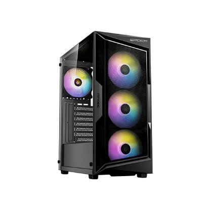 Računalo LINKS Gaming PC G145A / Ryzen 5 5600, 16GB DDR4, 1TB SSD NVMe, AMD Radeon RX 7700XT 12GB, WiFi, bez OS, crno