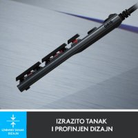 Tipkovnica LOGITECH Gaming G815 Tactile, RGB, mehanička, USB, crna