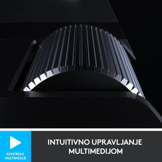 Tipkovnica LOGITECH Gaming G815 Tactile, RGB, mehanička, USB, crna