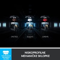 Tipkovnica LOGITECH Gaming G815 Tactile, RGB, mehanička, USB, crna