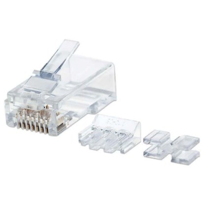 UTP konektor INTELLINET CAT6A, RJ45, modularni - 80 komada