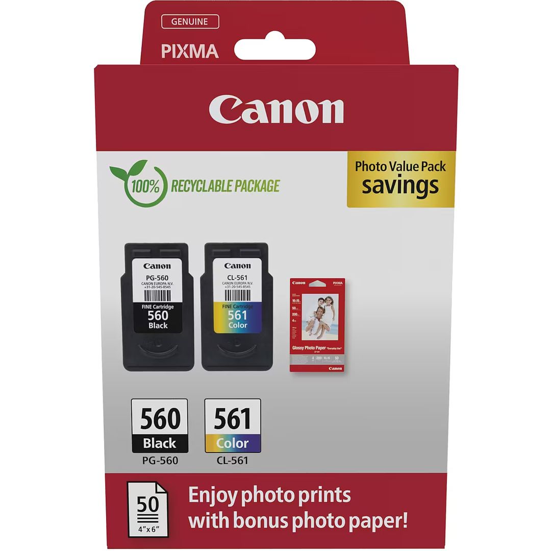 Druckerpatronen Canon Pixma Druckerpatronen Für Canon PG-560XL CL561 XL PIXMA Patronen Für Canon PIXMA TS 5350 5351 7450