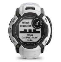 Pametni sat GARMIN Instinct 2X Solar, HR, GPS, multisport, bijeli/bijeli