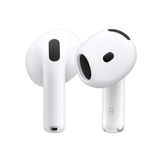 Slušalice APPLE Airpods 4, USB-C, kutijica za punjenje, in-ear, mikrofon, bijele