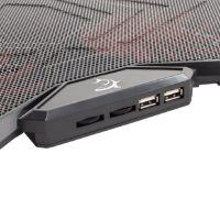 Hlađenje za laptop WHITE SHARK Ice Wizard, do 17.3", crno