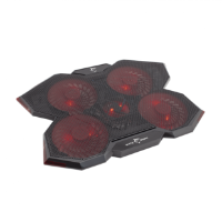 Hlađenje za laptop WHITE SHARK Ice Wizard, do 17.3", crno