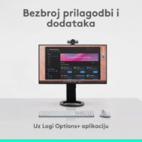 Miš LOGITECH MX Master 4, optički, bežični, BT, bijeli