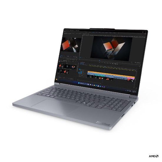 Laptop LENOVO ThinkBook 21U0001BSC / Ryzen 9 8940HX, 64GB, 1TB SSD, nVidia GeForce RTX 5060, 16" WQXGA 165Hz IPS, Windows 11 Pro, sivi