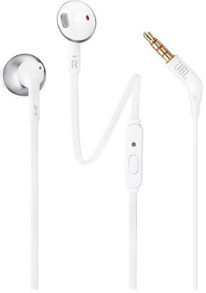 Slušalice JBL Tune 205, bijelo-srebrne