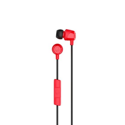 Slušalice SKULLCANDY JIB IN EAR W/MIC 1, in-ear, mikrofon, crveno-crne
