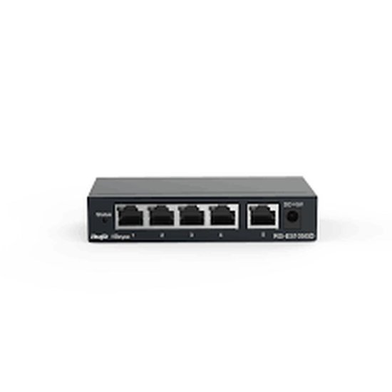 Switch RUIJIE-REYEE RG-ES105GD, 10/100/1000 Mbps, 5-port, crni