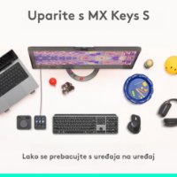 Miš LOGITECH MX Master 4, optički, bežični, BT, crni