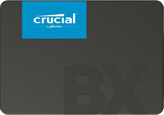 SSD 500GB CRUCIAL BX500, CT500BX500SSD1, SATA3, 2.5", maks do 550/500 MB/s