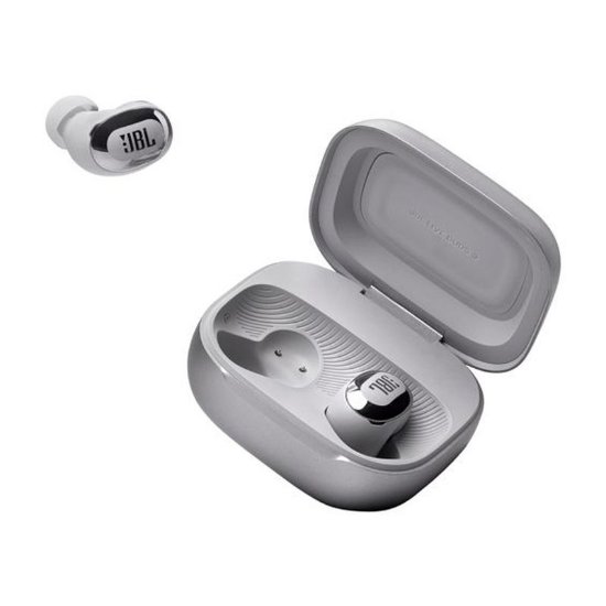 Slušalice JBL Live Buds 3, bežične, Bluetooth, ANC, in-ear, srebrne