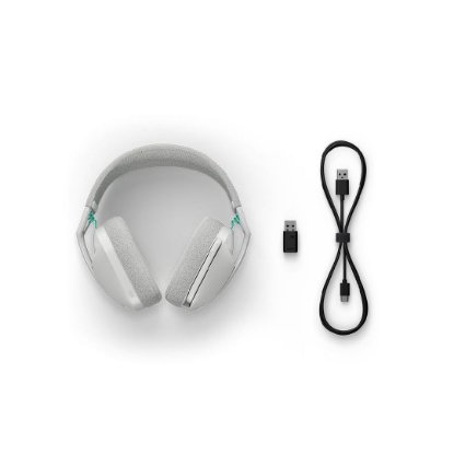 Slušalice LOGITECH Gaming G321, bežične, BT, USB, bijele