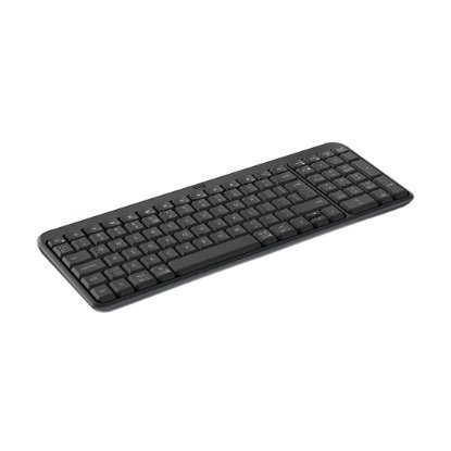 Tipkovnica LOGITECH K250 Compact Bluetooth Combo, bežična, crna